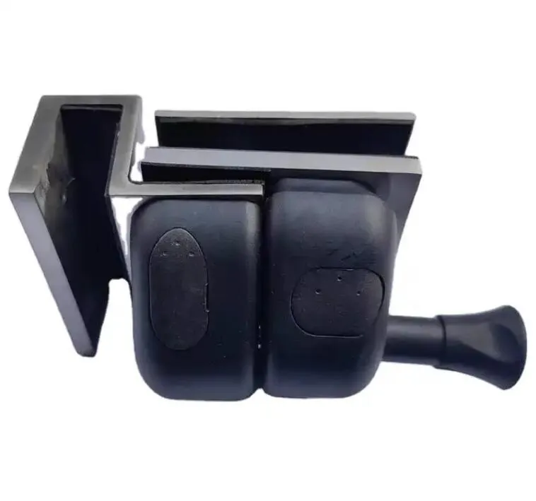 Loquet d'angle pour portail en verre de natation